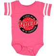 thumbnail image 3 of Inktastic I Love My Uncle Boys or Girls Baby Bodysuit, 3 of 5