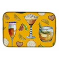thumbnail image 2 of Carolines Treasures BB5202DDM Drinks & Cocktails Gold Dish Drying Mat, 2 of 4