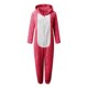 thumbnail image 4 of Mono de manga larga con capucha para niñas, pijama informal de invierno cálido, ropa de dormir para mujer, pantalones de terciopelo ártico de doble cara, 4 of 6