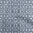 thumbnail image 1 of oneOone Georgette Viscose Teal Blue Fabric Aian Batik Craft Projects Decor Fabric Printed By The Yard 42 Inch Wide, 1 of 4