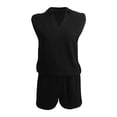 thumbnail image 4 of MAIHAN Women Summer Outfits Women Clothing Shirt and Shorts Set Leggings Sets Women 2 Piece Outfits Plus Size Outfits for Curvy Women, 4 of 4