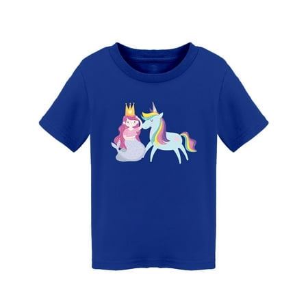 

Unicorn And Mermaid With Crown T-Shirt Toddler -Image by Shutterstock 5 Toddler