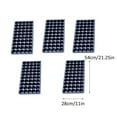 thumbnail image 4 of LSLJS Thickened 50 Cells Seedling Trays - 5 Pack BPA Free Plastic Gardening Germination Trays with Drainage Holes Reusable Plant Grow Plug Trays Nursery Pots Mini Propagator for Seeds Growing, 4 of 6
