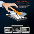 thumbnail image 2 of Yazoeia 3-Pack Adsorption High Definition Screen Protectors for iPhone 14 Pro Max - HD Easy Install, Auto-Dust Removal, Durable, 9H Tempered Glass, Bubble-Free, Case Friendly CJC912-145589, 2 of 9