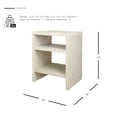 thumbnail image 7 of New Pacific Direct Layne Nightstand/Side Table in Whitewash, 7 of 7