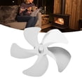 thumbnail image 1 of Durable Lightweight Stove Fan Blade, 5 Blade Design Enhances Air Circulation, Improves Heating Efficiency, Simple Installation, 1 of 8