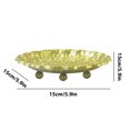 thumbnail image 2 of Konghyp Vintage Wrought Iron Candle Tray, Round Aromatherapy Candle Base, Multi-functional Decorative Storage Tray for Home, Office, Wedding, and Party Centerpiece, 2 of 5