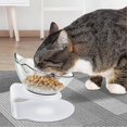 thumbnail image 4 of Cat Bowls, Cat Food Bowl With Raised Stand - Non-slip Cat Bowl - Pet Food Water, 4 of 5