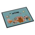 thumbnail image 1 of Carolines Treasures CK7987MAT Tapis Intérieur Ou Extérieur 18 x 27 Po. Chow Chow Rouge Doux, 1 of 1