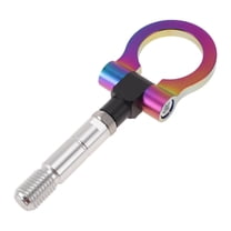 Unique Bargains Tow Bars For Vehicles for Mazda RX8 2003-2008 Front Rear Tow Hook 11mm Aluminum Alloy 104mm Multicolor 1 Set