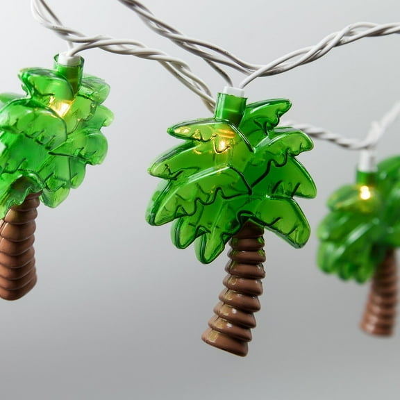 Wintergreen Lighting String Lights Novelty Lights, 10 Lights on White Wire, UL Listed, Indoor/Outdoor