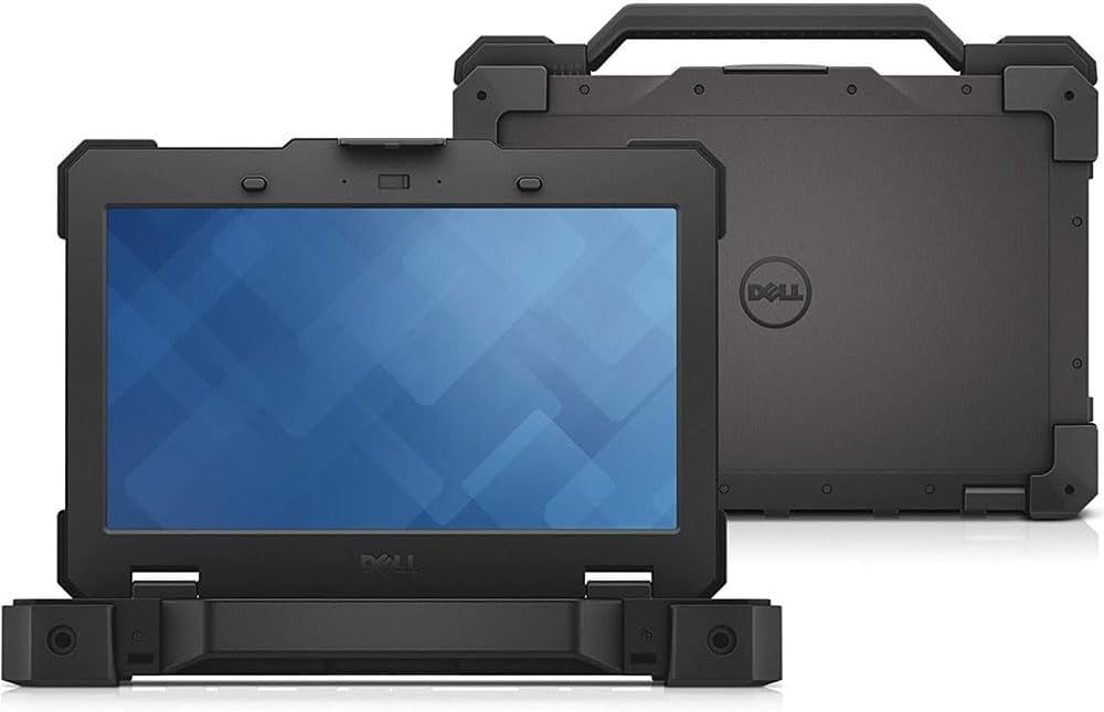 Dell Latitude 5414 Rugged | 14" 1280 x 720 FHD | Core i5 - 6300U - 256GB SSD Hard Drive - 8GB RAM | 4 cores @ 2.1 GHz Win 10 Black