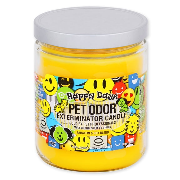 Happy Days„ Pet Oder Exterminator Candle„ 13 oz