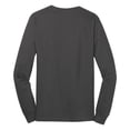 thumbnail image 5 of Mafoose Mens Long Sleeve Core Cotton T-Shirts Charcoal 4XL, 5 of 6