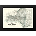 thumbnail image 2 of Unknown 24x18 Black Modern Framed Museum Art Print Titled - New York Planning - 1873, 2 of 5