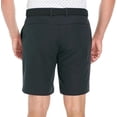 thumbnail image 3 of Greg Norman Men’s Stretch Flat Front Lightweight Short - 4-Way Stretch Fabric (Black,36), 3 of 4