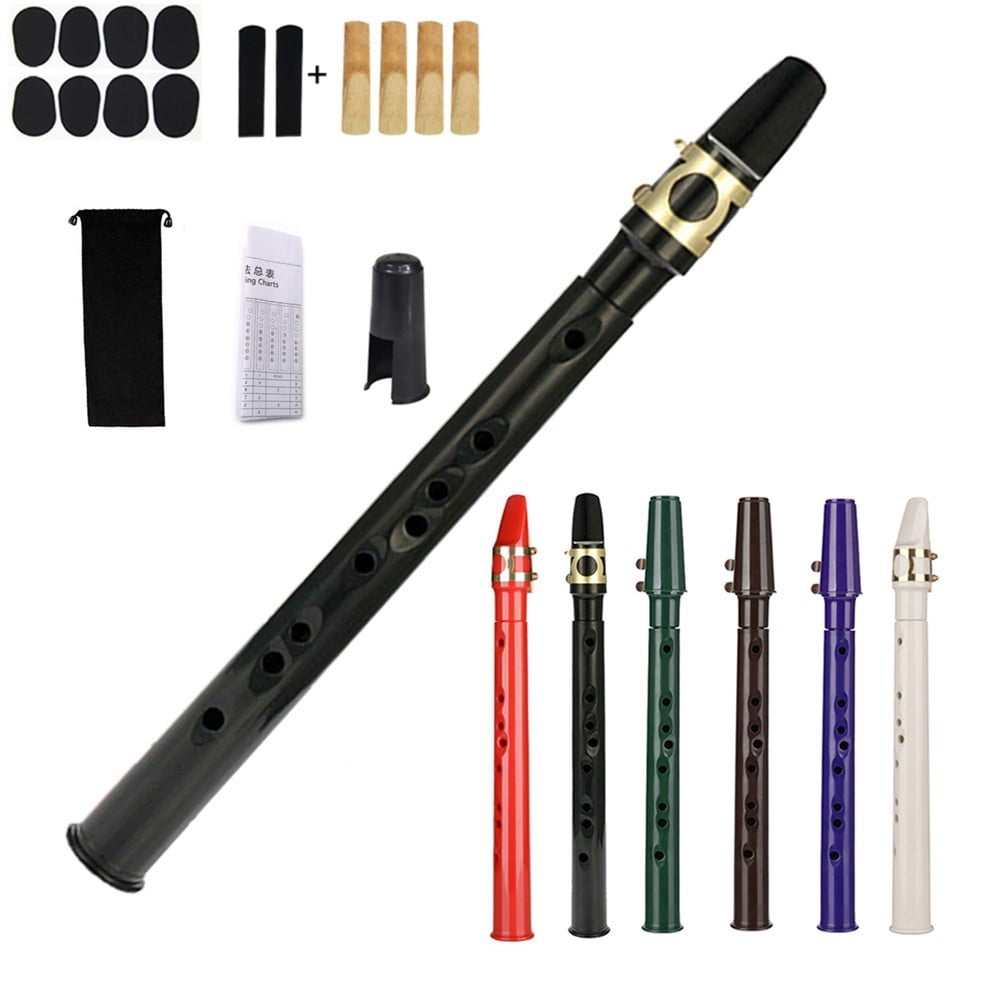 for Mini Pocket Saxophone Little Sax Instrument Set with Reeds for Pads Bag for Beginner
