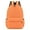 Orange, variant on Personalized Print Rucksack, Custom Name Text Backpack with Multi Pockets & D-Ring, Adjustable Strap Large Capacity Sports Bag for Daily Travel Outdoor