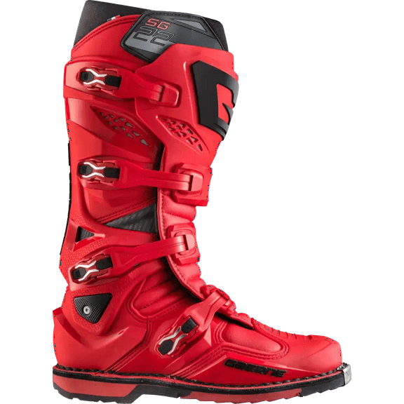 Gaerne SG-22 Mens MX Offroad Boots Red 8 USA