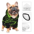 thumbnail image 3 of Balery DINOSAUR IN SPACE Sudadera con Capucha para Perros Pequeños – Ropa para Mascotas, Disfraz para Perros y Gatos, Ideal para Fiestas y Cosplay-Large, 3 of 7