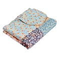 thumbnail image 3 of Manta Benzara Turin de 152 cm de microfibra con estampado floral, 3 of 5