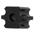 thumbnail image 2 of RC Differential Spool Locker, Efficient Deceleration Wear Resistance Aluminum Alloy Iron Stable RC Differential Locker Spool High Strength  For Replacement Black,Red, Color, 2 of 8