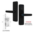 thumbnail image 2 of Serrure de Porte Intelligente avec Poignée, Entrée Sans Clé, Serrure de Porte pour Porte d'Entrée, Serrure Wi-Fi, Application Smart Life Free, Télécommande de Porte 35-120 mm, Maison Intelligente Intégrée, 2 of 5