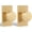 Brushed Brass, variant on Antique Brass Front Door Lock Set, Antique Entry Door Knobs with Deadbolt Set Exterior Door Knob Door Handles with Key