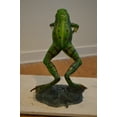 thumbnail image 6 of Nifao Jumping Frog – Outdoor Bronze Fountain, Garden Water Feature, 19"L x 12"W x 22"H, 6 of 11