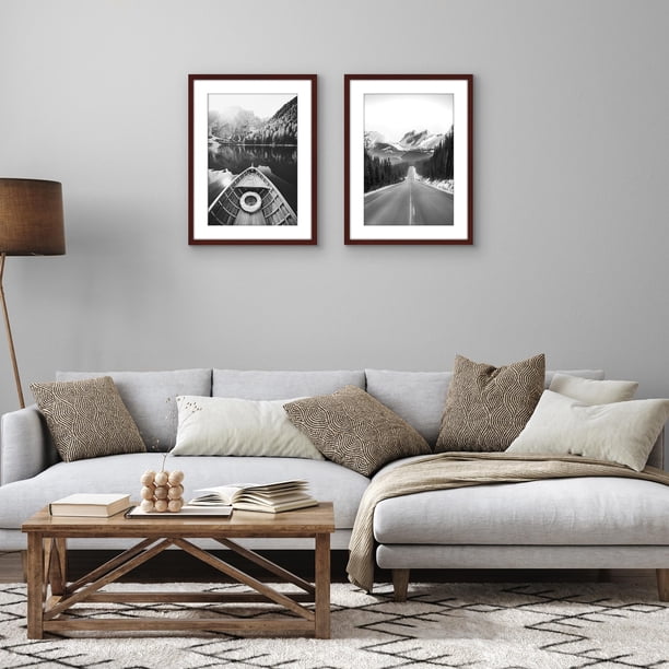 Americanflat 17x23 Picture Frame with Polished Plexiglass - Set of