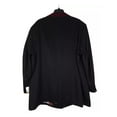 thumbnail image 7 of Tallia Mens Wool Blend Contrast Velvet Top Collar Coat Medium Black - NWT $495, 7 of 7
