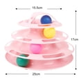 thumbnail image 3 of 4PCS Cat Toy Set Interactive Cat Track Cat Bell Ball Cat Mouse Toy, 3 of 10