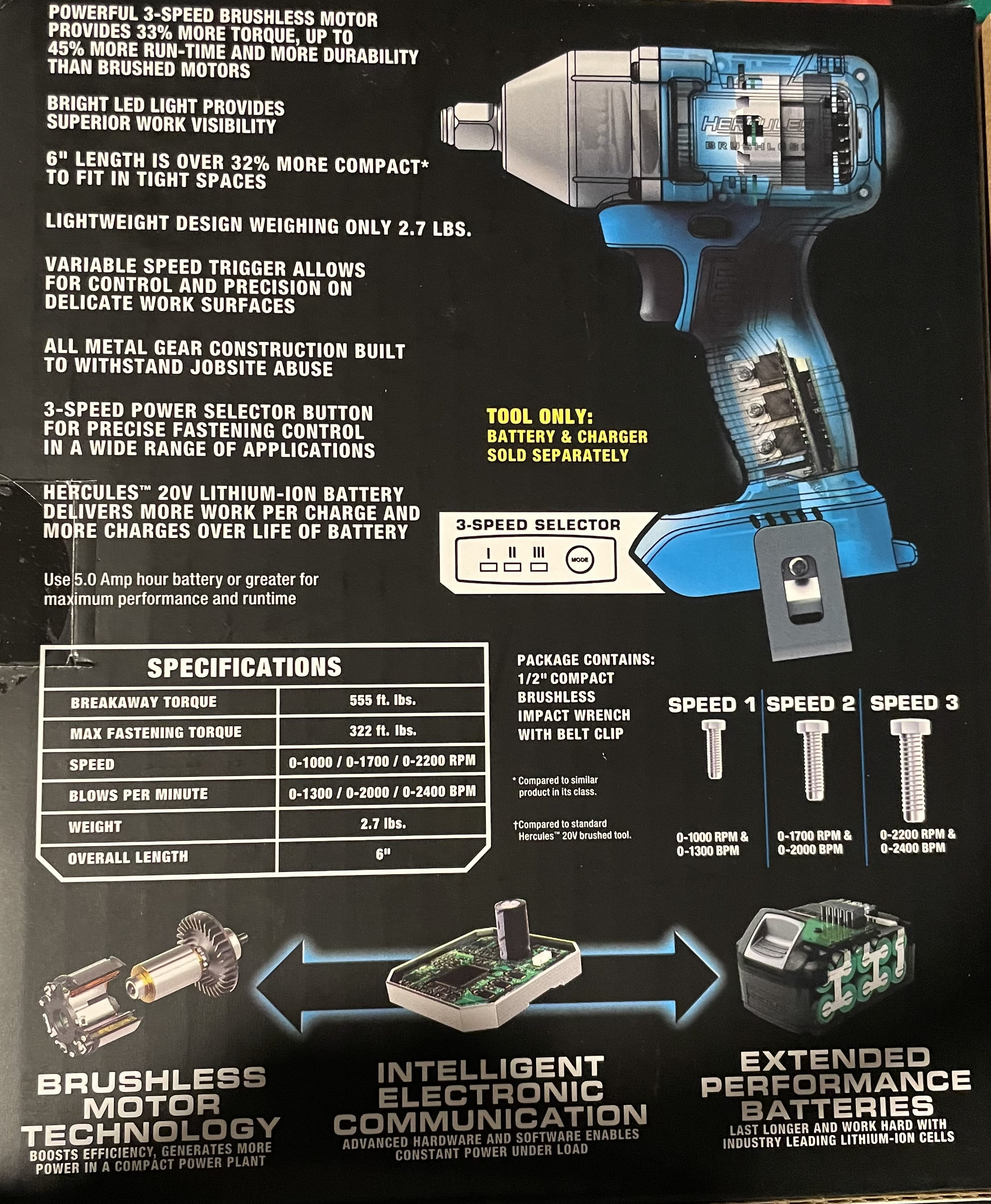 Hercules impact wrench sale