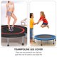 thumbnail image 5 of EeaseMX Juego de 8 fundas antideslizantes para patas de trampolín (negras), 5 of 7