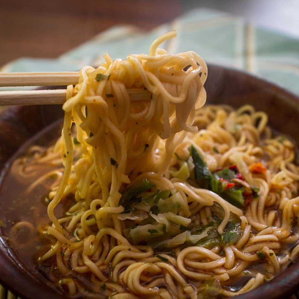 A-Sha Ramen Noodles Variety 4-Pack | Garlic Soy & Spicy Mala Meteor | MerlinsMart Zine