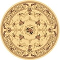 thumbnail image 2 of Rugs America Vista 207-CRM Souvanerie Cream Floral Traditional Beige Area Rug, 7'10"x10'10", 2 of 2