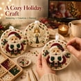 thumbnail image 5 of Christmas Ornaments DIY Pearl Art Kits for Adults,Hanging Pearl Art Christmas Ornaments Set with Pearls,Christmas Ornament Set Includes Pearls Colorful Beads And A Lanyard, 5 of 6
