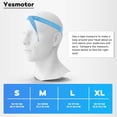thumbnail image 4 of Youth Kids Motocross Helmet Motorcycle Dirt Bike Off-Road Mountain Bike BMX MX ATV Helmet with(Gloves Goggles Mask) 4Pcs Set - DOT Approved(Blue,S), 4 of 14