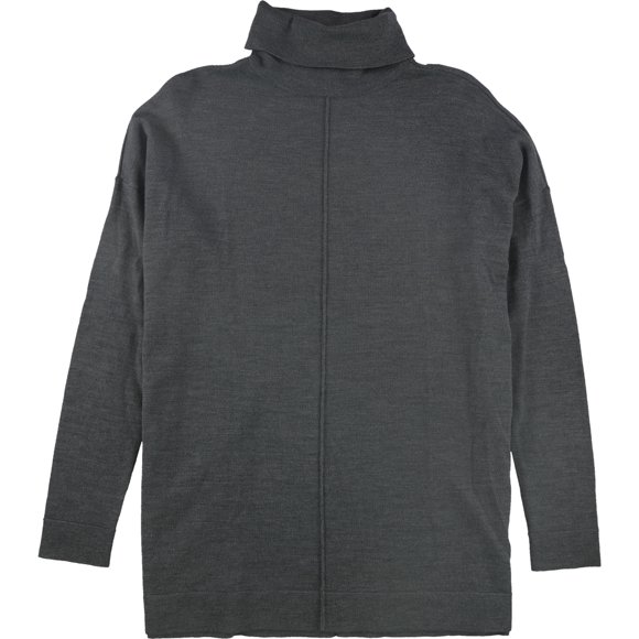 Eileen Fisher suéter con costura central para mujer, gris, XX-Small