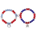 thumbnail image 4 of Pulsera de cuentas de cristal de mariposa, Gato y Araña, pulseras inspiradas en la amistad a juego, regalos de joyería para amigos, 2 piezas por juego, 4 of 4