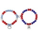 thumbnail image 5 of Pulsera de cuentas de cristal de mariposa, Gato y Araña, pulseras inspiradas en la amistad a juego, regalos de joyería para amigos, 2 piezas por juego, 5 of 5