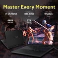 thumbnail image 3 of Lenovo Legion 5 15.1" WQXGA 165Hz Gaming Laptop, Intel i7-14700HX, GeForce RTX 5060 8GB GDDR7, 64GB DDR5, 2TB SSD, Backlit Keyboard, 5.0MP Camera, Wi-Fi 7, Win 11 Pro, Black, 512GB Docking Station, 3 of 9