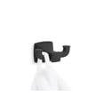 thumbnail image 5 of Kohler 27411-BL Riff Double Robe Hook - Matte Black, 5 of 6