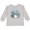 AC-Heather Grey, variant on Inktastic Cute Blue Octopus Drumming Boys or Girls Long Sleeve Toddler T-Shirt