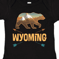 thumbnail image 4 of Inktastic Wyoming Vacation Bear Silhouette Boys or Girls Baby Bodysuit, 4 of 5