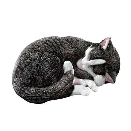 Collections Etc Sleeping Seymour Tuxedo Cat Statue Cute Outdoor Collections Etc Sleeping Seymour Tuxedo Cat Statue Cute Outdoor Garden Or Indoor Decoration