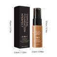 thumbnail image 2 of Six Color Liquid Foundation And Sweat Proof Easy To Apply Oil Control Concealer Foundation Concealer Foundation Liquid Foundation For Multiple Skin Types 20ml, 2 of 3