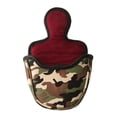 thumbnail image 3 of Cubierta de cabeza de putter de golf Soledad Protector magnético cuero grueso verde, 3 of 7