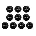 thumbnail image 1 of 10 piezas de amortiguadores de goma para coche, pequeños amortiguadores de goma, almohadillas negras, 1 of 3