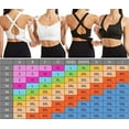 thumbnail image 2 of PNYESDNQT Wireless Support Super Tight Impact Resistant Zipper Sports Bra Adjustable Strap Plus Size Front Zipper Shockproof Vest Bra（White,XXL）, 2 of 7